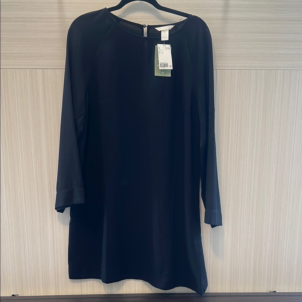 H&M Black Mini Dress